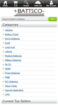 Mobile Screenshot of battsco.com