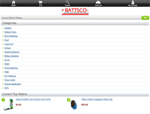 Tablet Screenshot of battsco.com